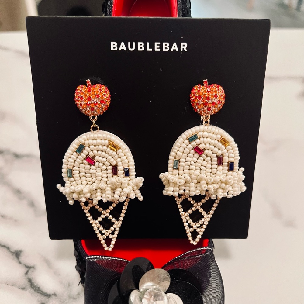 Ice Cream Cone Earrings